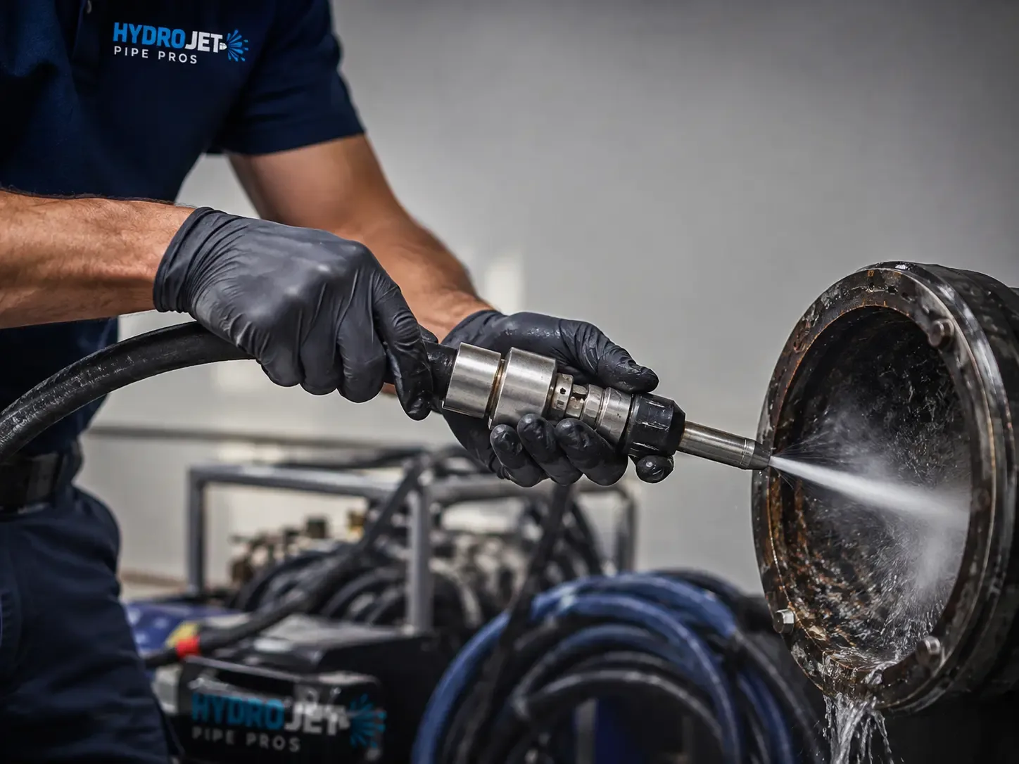 Hydro Jet Pipe Descaling in Haltom City, TX